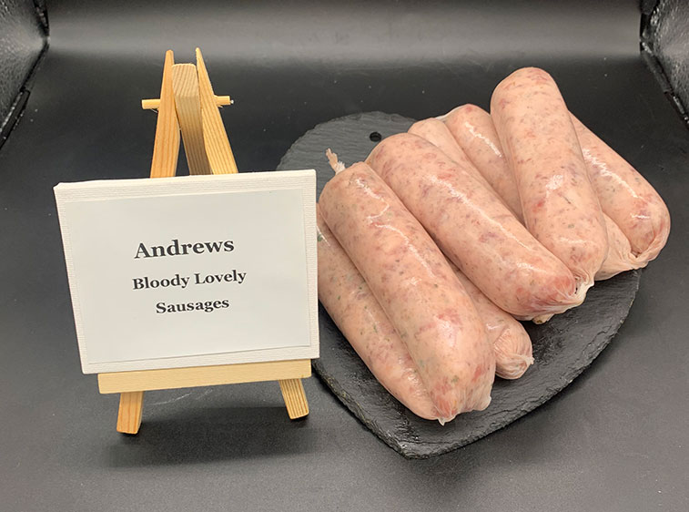 Andrew's Bloody Lovely Sausages